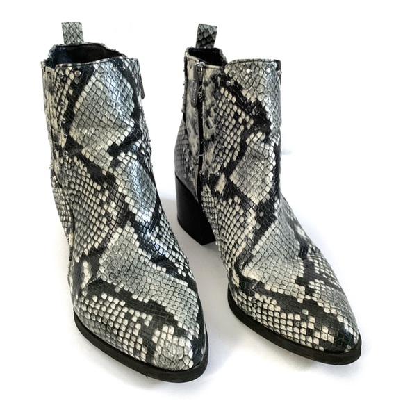 Sam Edelman Shoes - ✨HP✨Sam Edelman Snake Print Booties